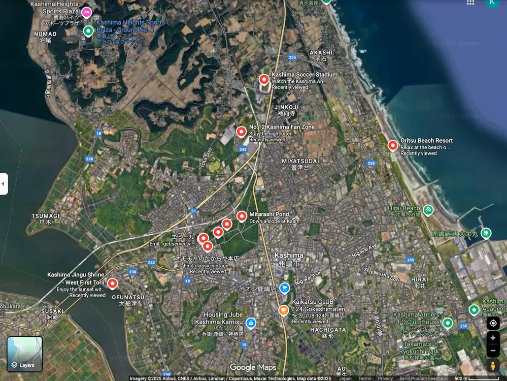 Locations Feature: Kashima, Ibaraki